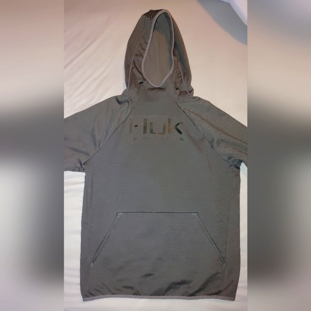 HUK Performance Fishing Hoodie L Fleece